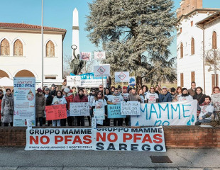 «Acqua inquinata bevuta per anni». Genitori no-Pfas ancora in corteo